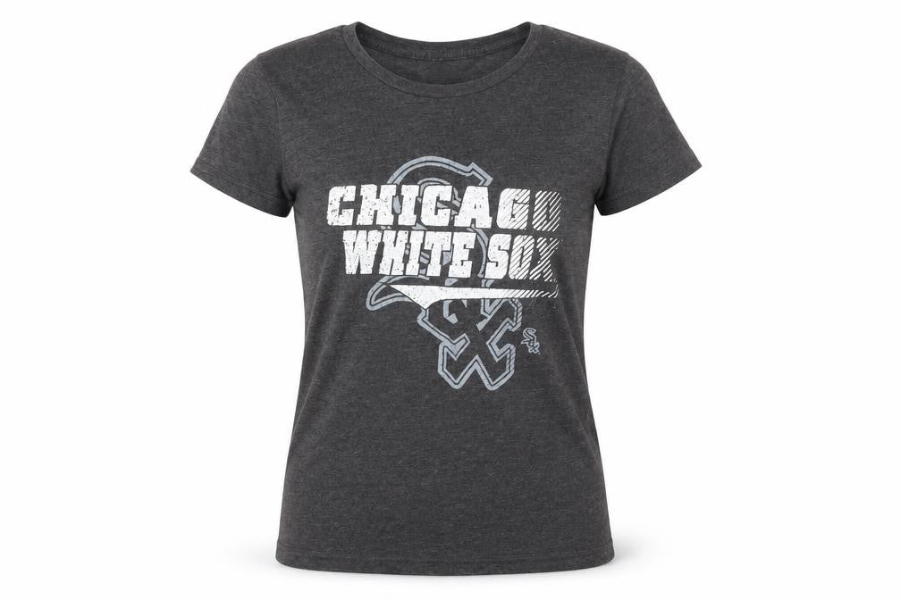 Majestic Women's Grey Chicago White Sox T-Shirt Size S