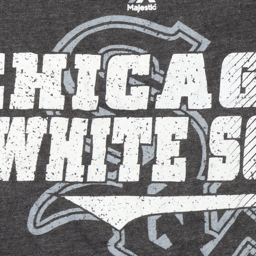 Majestic Women's Grey Chicago White Sox T-Shirt Size S
