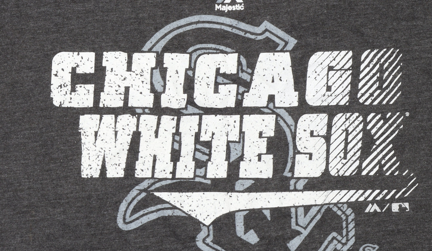 Majestic Women's Grey Chicago White Sox T-Shirt Size S