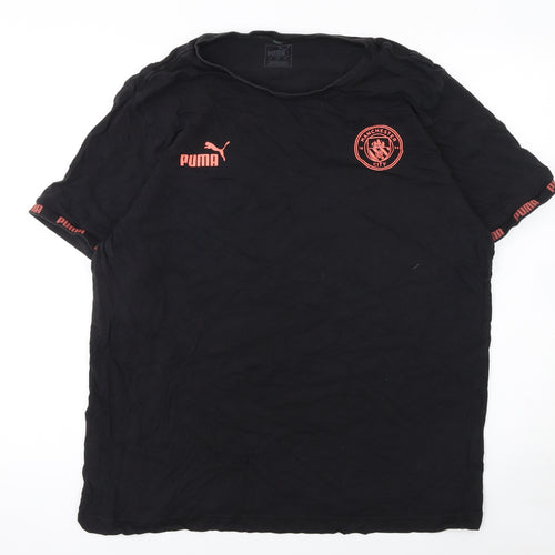 Puma Men’s Black Manchester City XL Sports Graphic T-Shirt