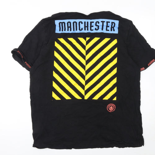 Puma Men’s Black Manchester City XL Sports Graphic T-Shirt