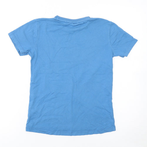 Next Boys Blue Pokémon Sequin Graphic Short Sleeve Cotton T-Shirt 8 Years