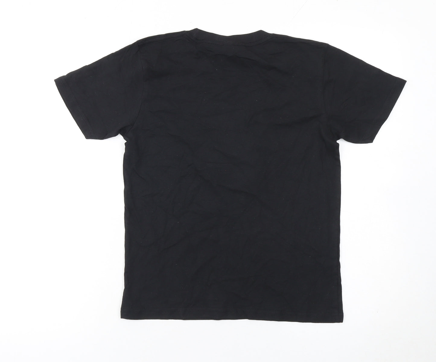 Casual Classics Boys Black Peanuts Graphic Cotton T-Shirt 9-11 Years