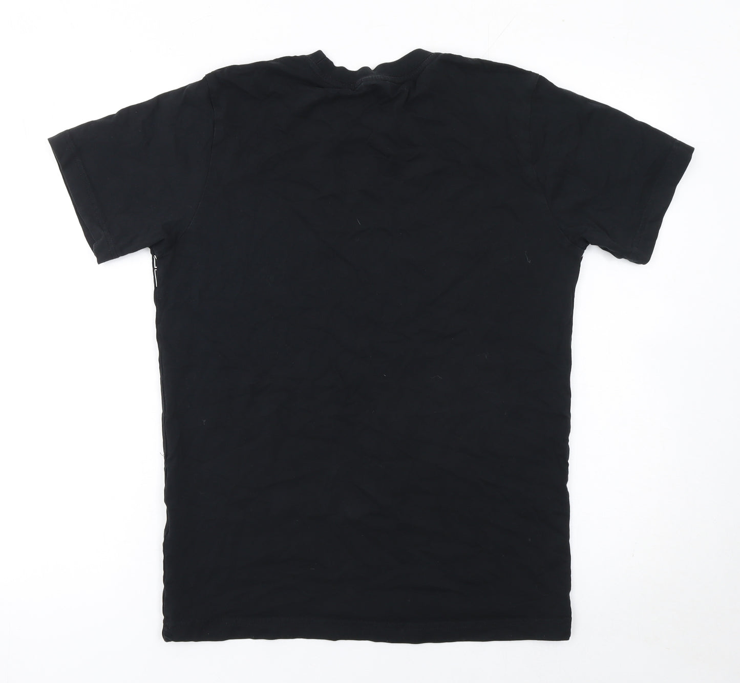 BOSS Men's Black Graphic Logo Cotton Crew Neck T-Shirt Size S