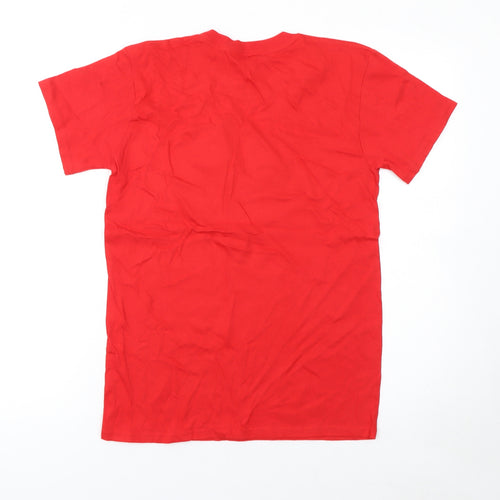 Casual Classics Women’s Red Thing 1 Cartoon Cotton T-Shirt Size S