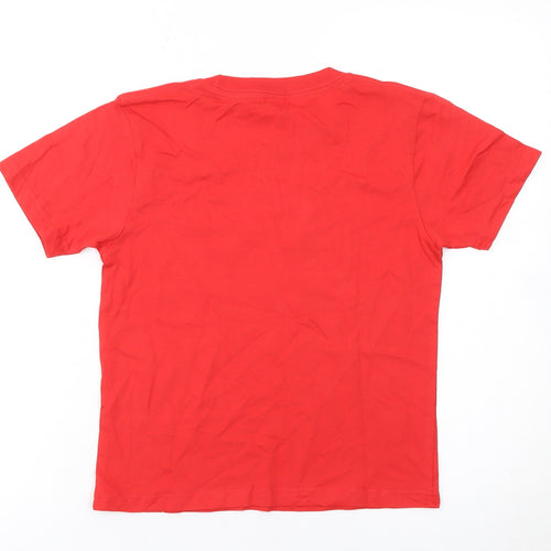 Casual Classics Boys Red 5-6 Years Red Nose Day Graphic T-Shirt