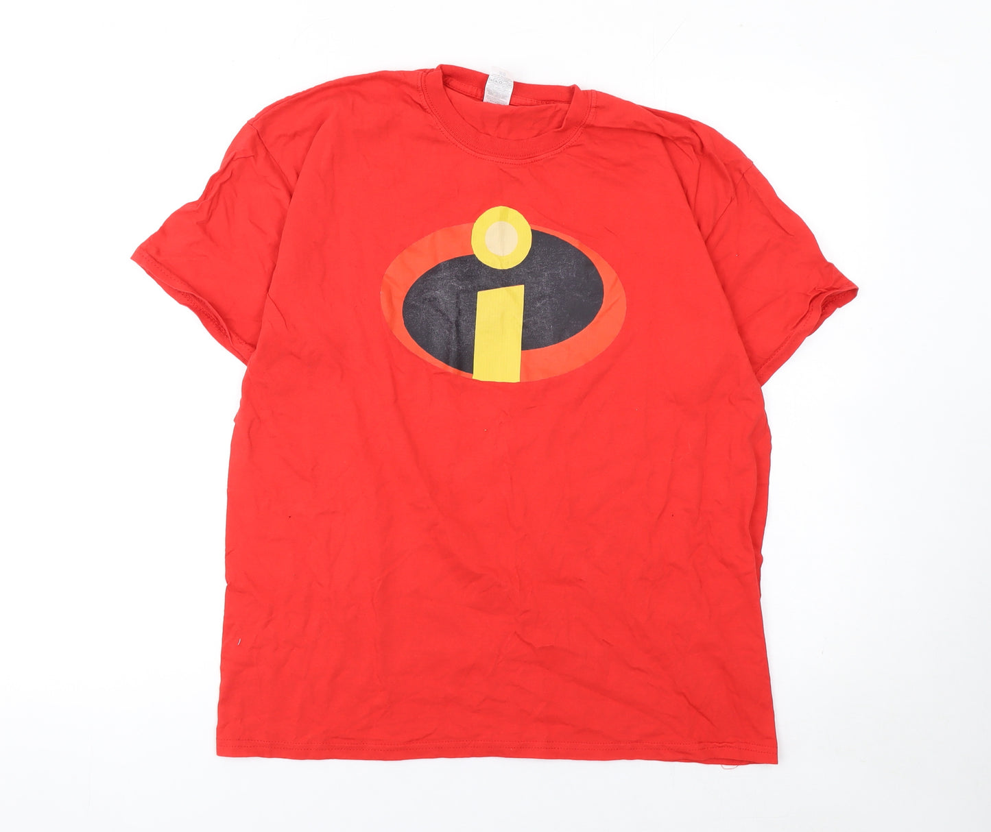 Fruit of the Loom Men’s Red The Incredibles Graphic Cotton T-Shirt L