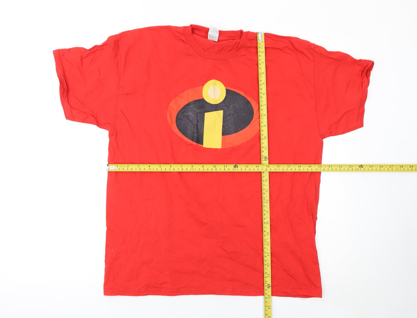 Fruit of the Loom Men’s Red The Incredibles Graphic Cotton T-Shirt L