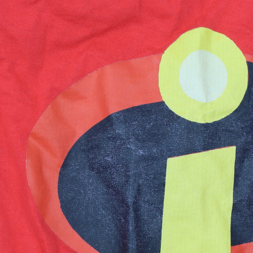 Fruit of the Loom Men’s Red The Incredibles Graphic Cotton T-Shirt L