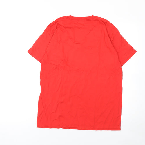 Fruit of the Loom Women's Red Thing 2 Graphic T-Shirt Size M