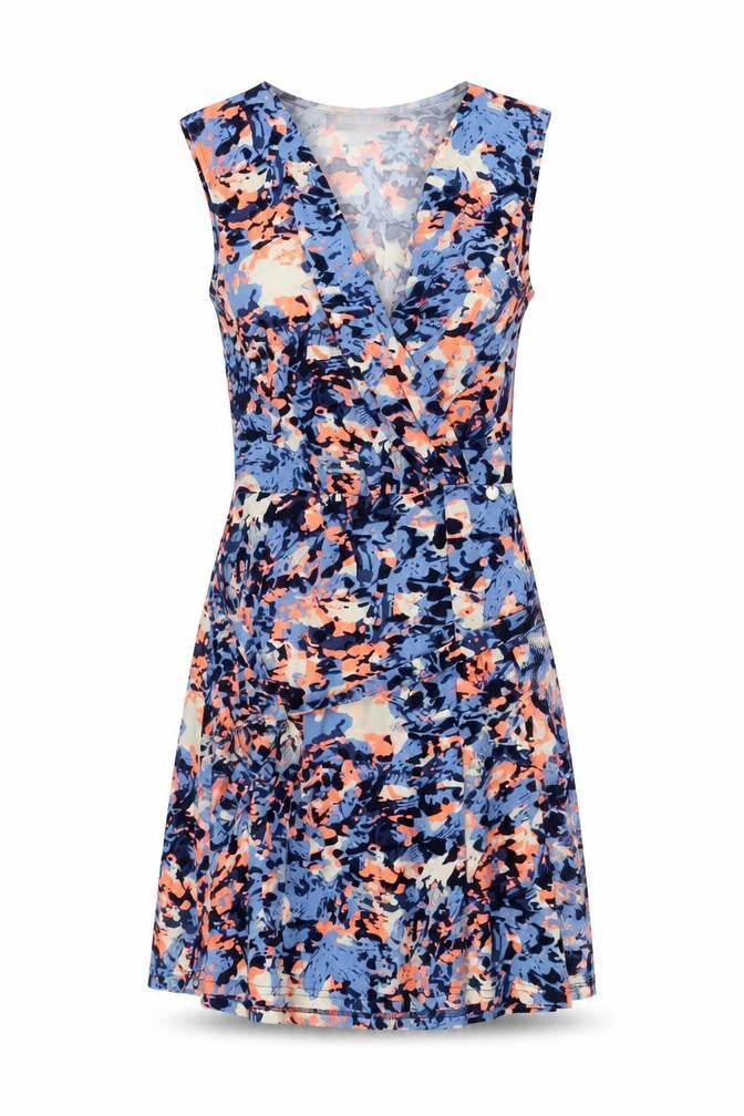 Front view of Rant & Rave Women's Multicoloured, size 12, Sleeveless Bodycon Dress