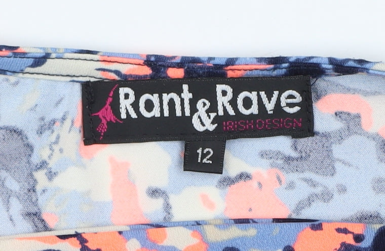 Rant & Rave Women's Multicoloured Size 12 Sleeveless Bodycon Dress