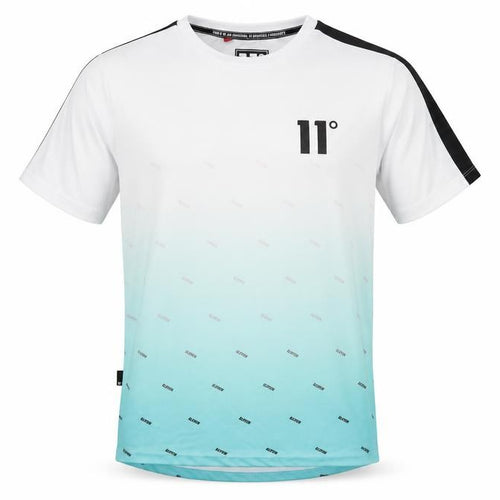 11 Degrees Men's Multicoloured XS Slim Fit Short Sleeve T-Shirt