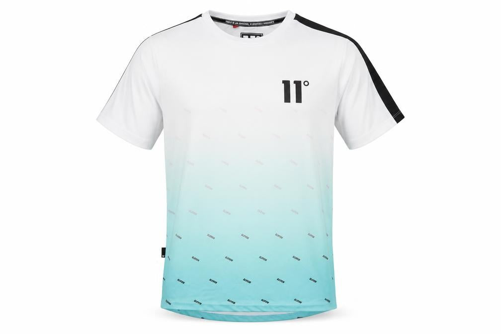 11 Degrees Men's Multicoloured XS Slim Fit Short Sleeve T-Shirt