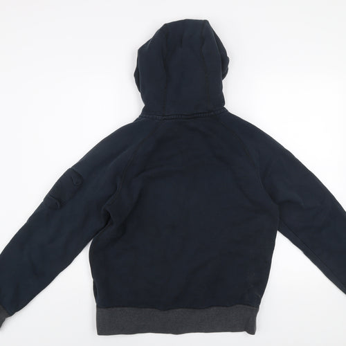 Nike Men's Blue Hooded Full Zip Activewear Jacket Size M