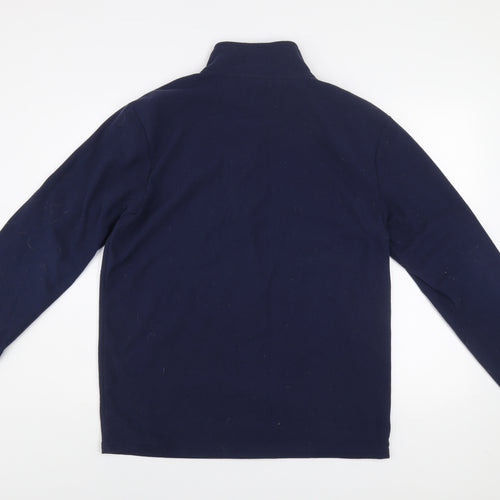 Peter Storm Men's Blue Fleece 1/4 Zip Pullover Sweatshirt L