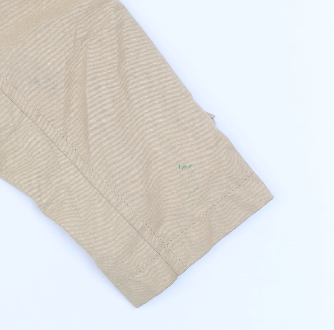 Vertbaudet Girls Beige Hooded Trench Coat 8 Years Belted Double-Breasted