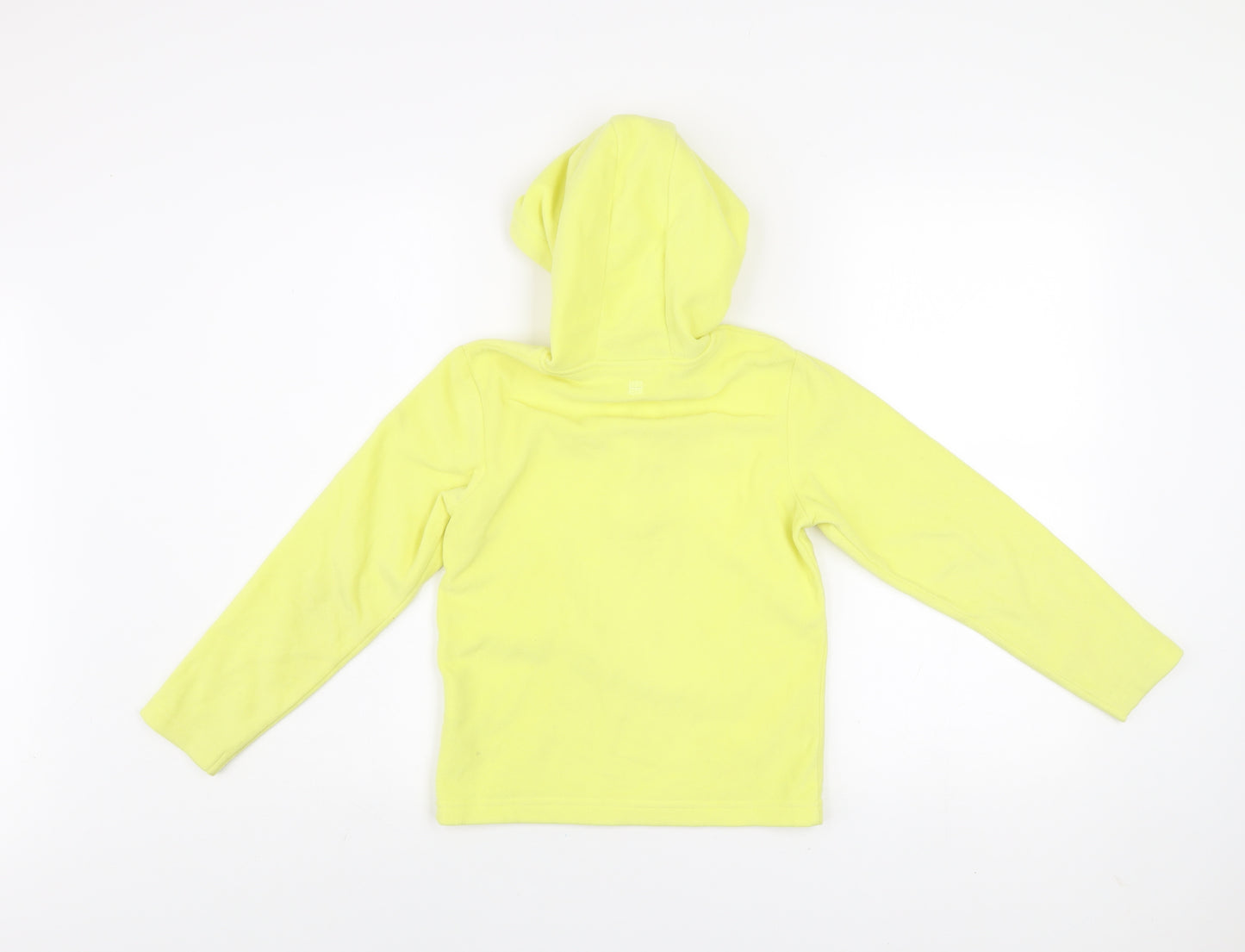 Mountain Warehouse Girls Yellow Fleece 1/4 Zip Hoodie 7-8 Years