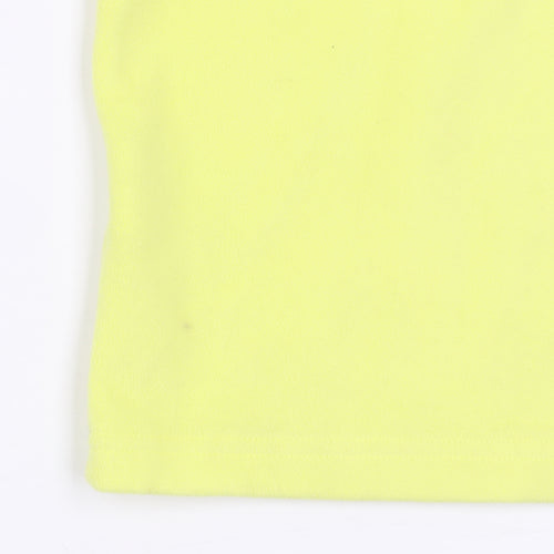 Mountain Warehouse Girls Yellow Fleece 1/4 Zip Hoodie 7-8 Years
