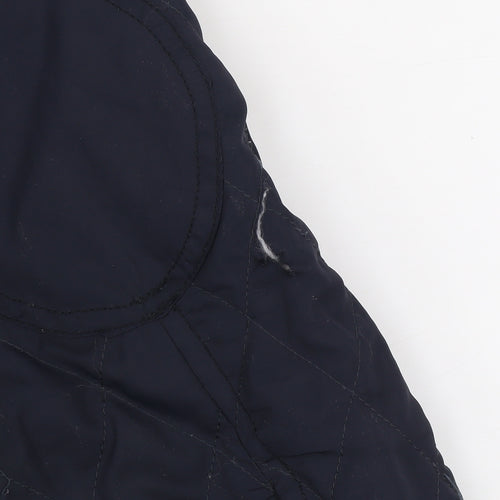 Crew Clothing Co. Women's Blue Quilted Slim Fit Jacket Size 14
