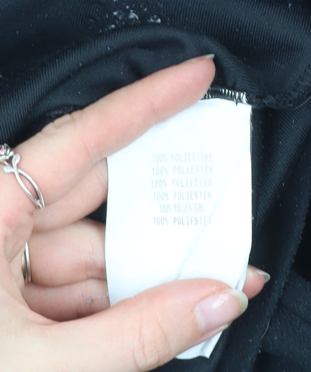 Snow+Rock Men's Black XL Fleece 1/2 Zip Pullover Sweatshirt