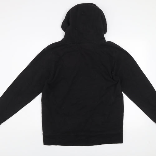 Brave Soul Men's Black XL Pullover Hoodie with Gold Logo