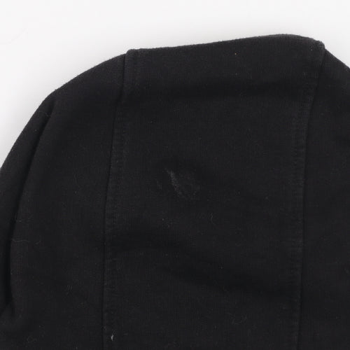 Brave Soul Men's Black XL Pullover Hoodie with Gold Logo
