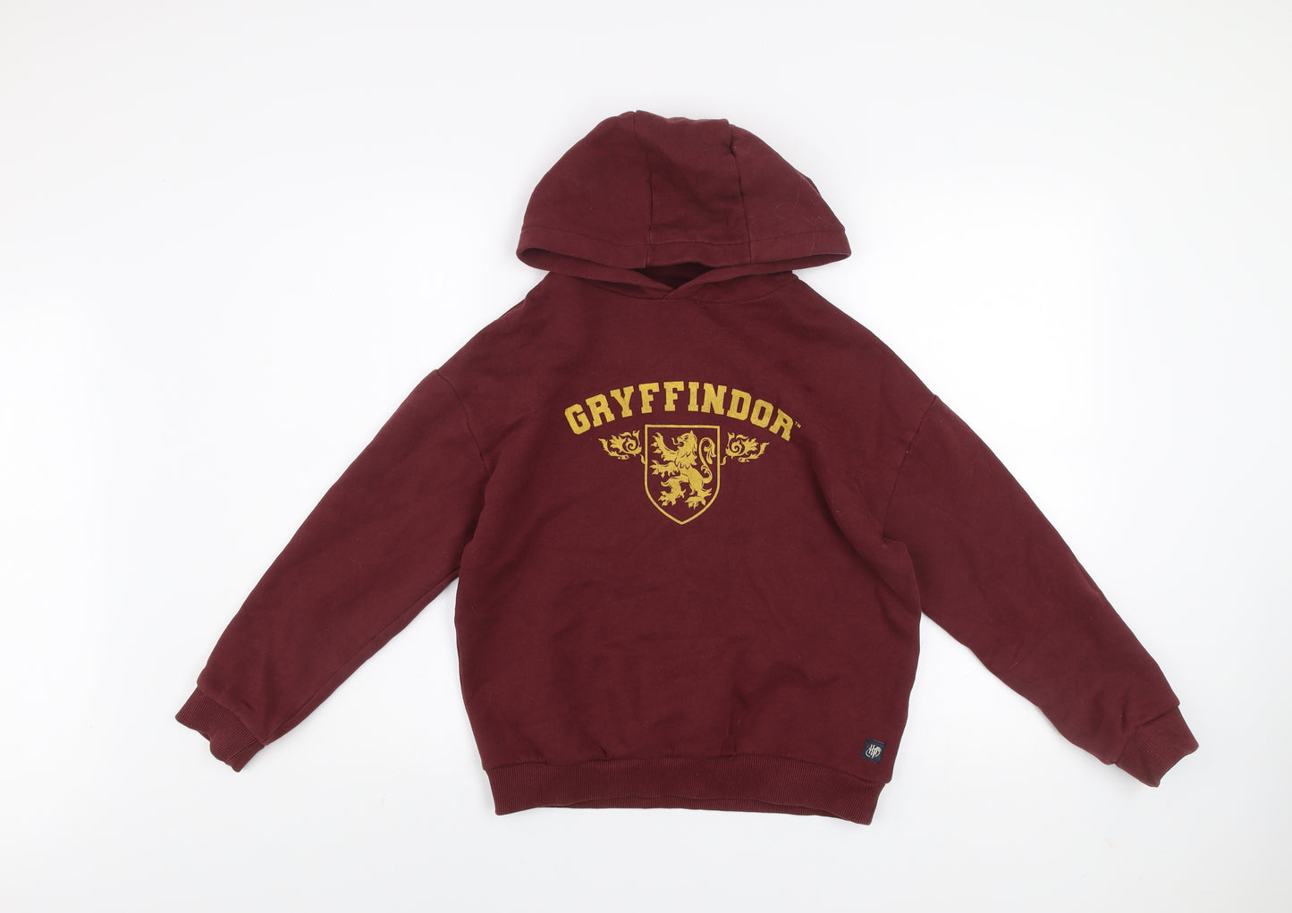 Marks and Spencer Boys Red Gryffindor Hoodie 10-11 Years Pullover Fleece