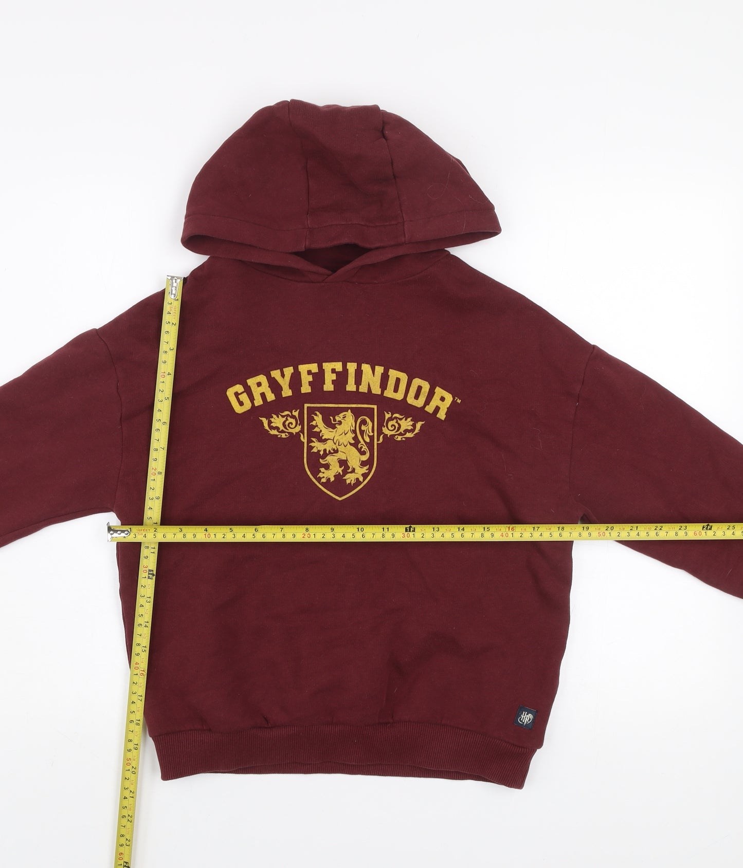 Marks and Spencer Boys Red Gryffindor Hoodie 10-11 Years Pullover Fleece