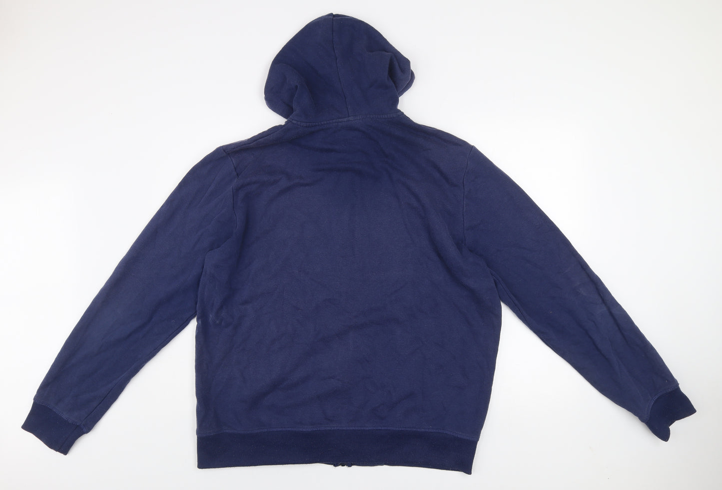 Umbro Men's Navy Blue XL Full Zip Hooded Track Jacket