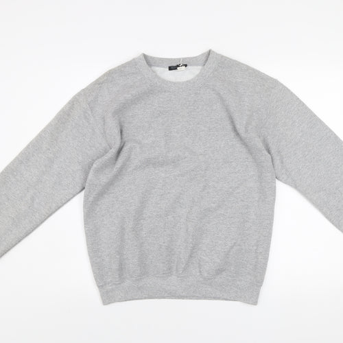 BDG Men's Grey Crew Neck Fleece Sweatshirt Size S