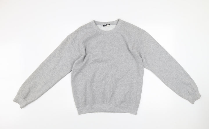BDG Men's Grey Crew Neck Fleece Sweatshirt Size S