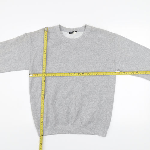 BDG Men's Grey Crew Neck Fleece Sweatshirt Size S