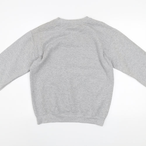 BDG Men's Grey Crew Neck Fleece Sweatshirt Size S