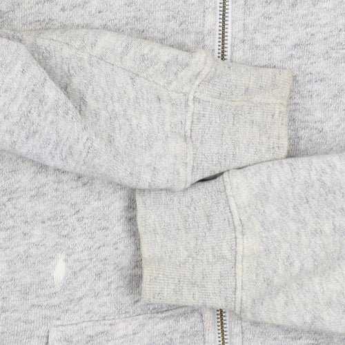Jack Wills Mens Grey Small Track Jacket Hoodie Full Zip