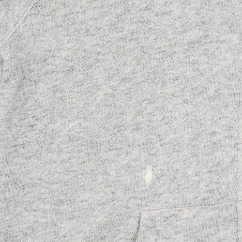 Jack Wills Mens Grey Small Track Jacket Hoodie Full Zip