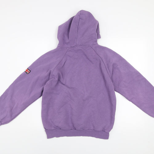 Oxford University Purple Hoodie Women Small Pullover Embroidered Logo