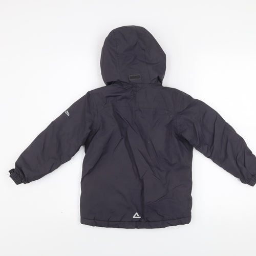 Dare 2B Boys Black Waterproof Insulated Ski Jacket 6 Years Hooded Winter Coat