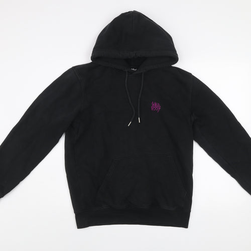 Banana Industries Men’s Black Pullover Hoodie Small Organic Cotton