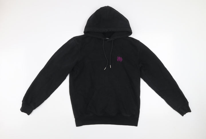 Banana Industries Men’s Black Pullover Hoodie Small Organic Cotton