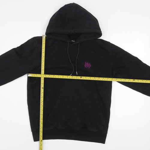 Banana Industries Men’s Black Pullover Hoodie Small Organic Cotton