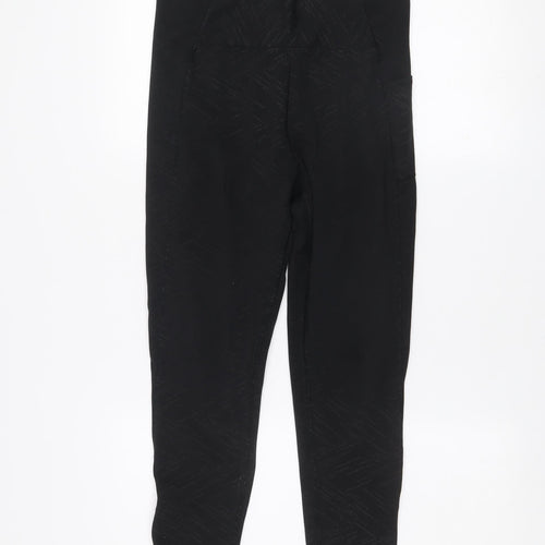 Nike Pro Women's Black Athletic Leggings Size M Stretch Fit