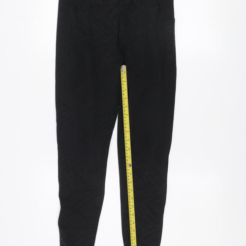Nike Pro Women's Black Athletic Leggings Size M Stretch Fit