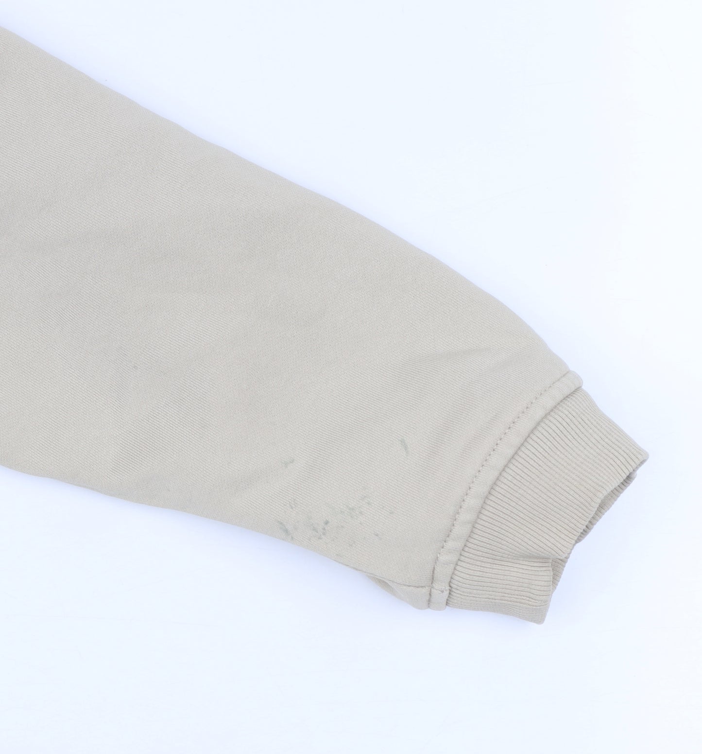 EWM Men's Beige XL Henley Sweatshirt Classic Cotton Mix