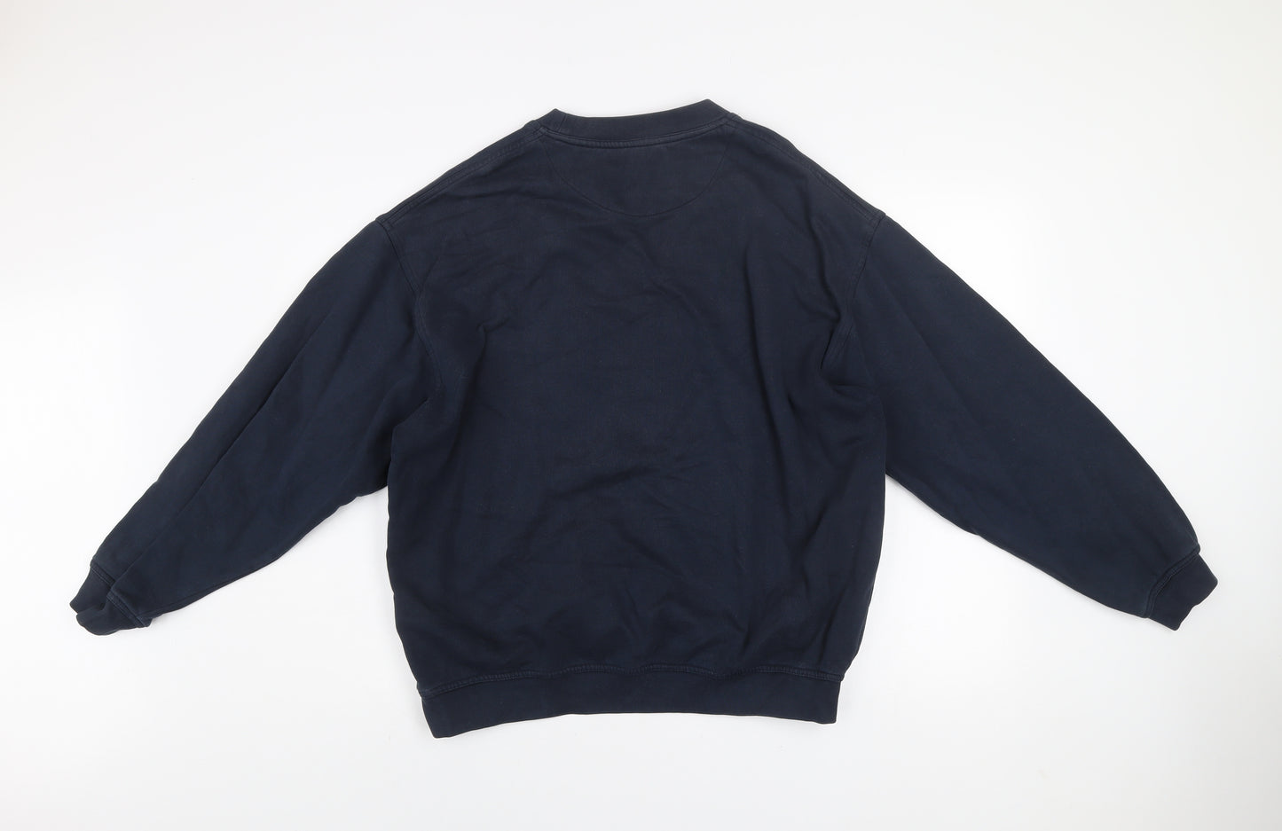 Country Trader Men's Blue L Pullover Crew Neck Sweatshirt