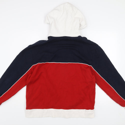 Topman Men's Multicoloured M Basic Colourblock Hooded Jacket