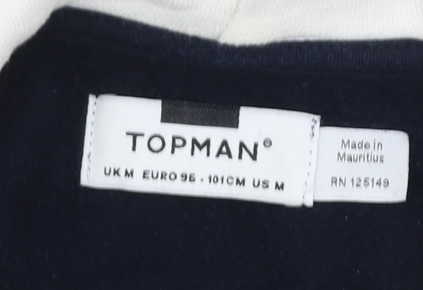 Topman Men's Multicoloured M Basic Colourblock Hooded Jacket