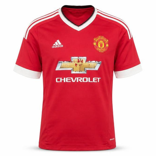 Adidas Men’s Red Manchester United Football Jersey Shirt S