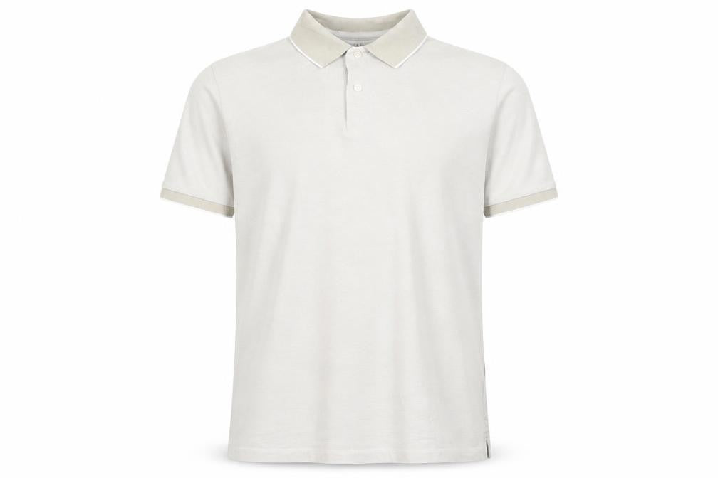 Marks and Spencer Men’s Beige Regular Fit Cotton Polo Shirt XL