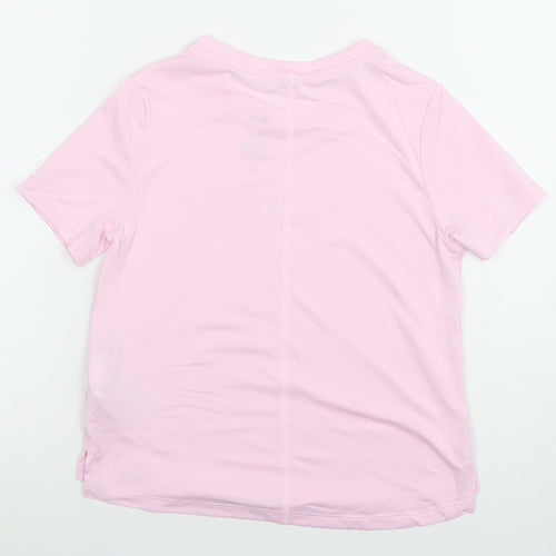 Nike Girls Pink Dri-Fit Short Sleeve Activewear T-Shirt XS